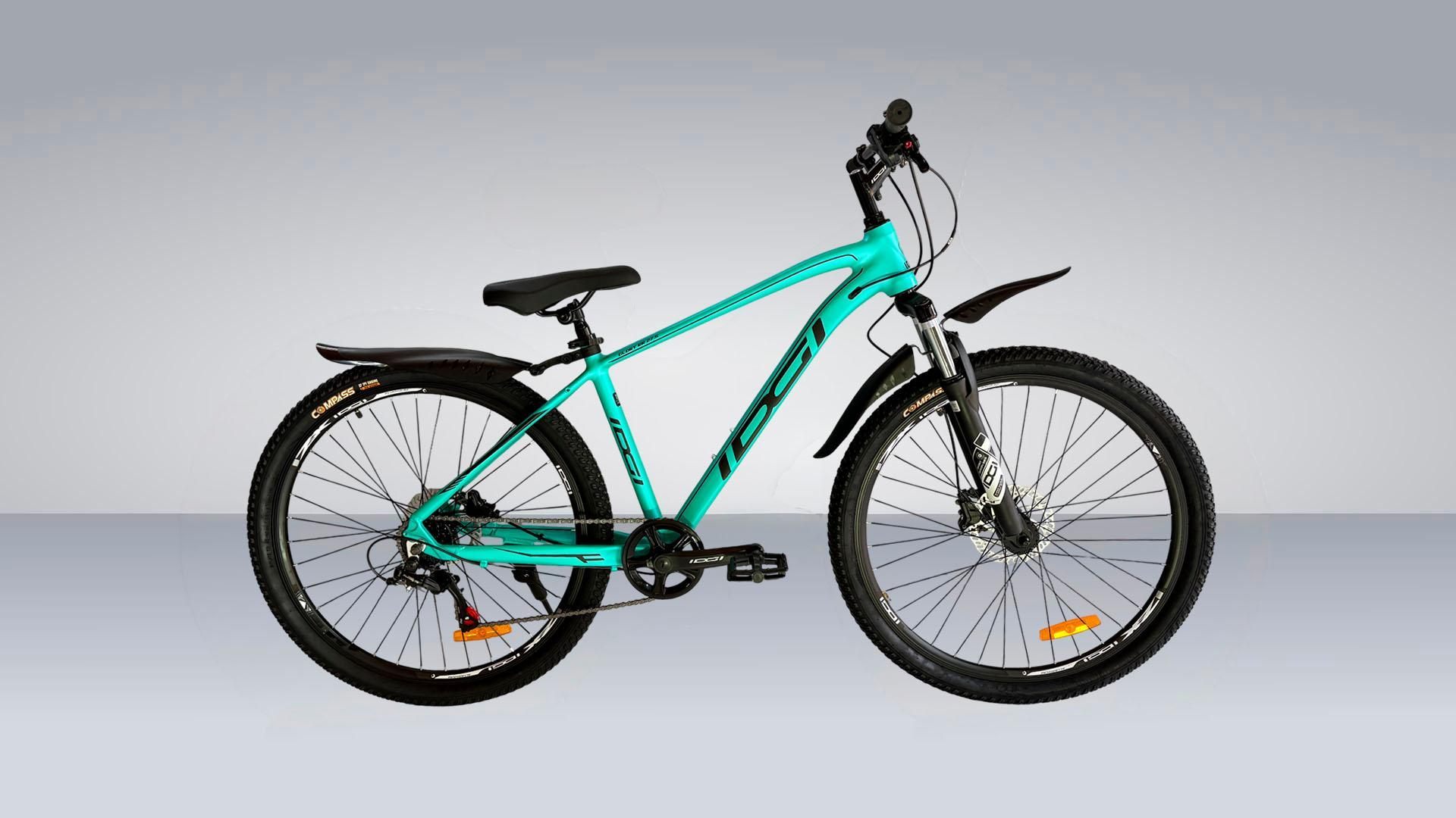 GLORY BR 27.5 мятный-матовый Гидравлика,Кассета, Полированные швы